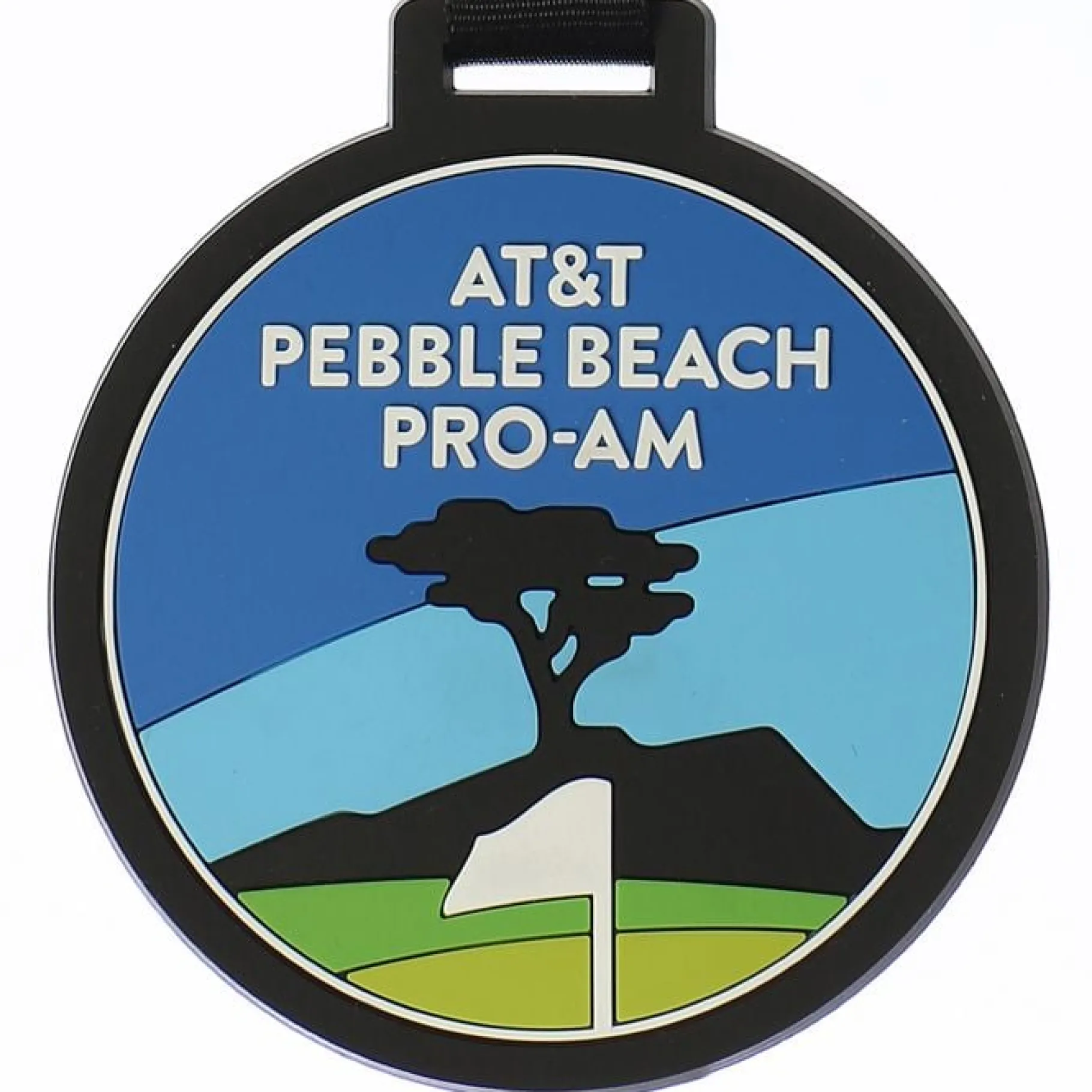 Sale Pebble Beach At&T Pro-Am Rubber Bag Tag