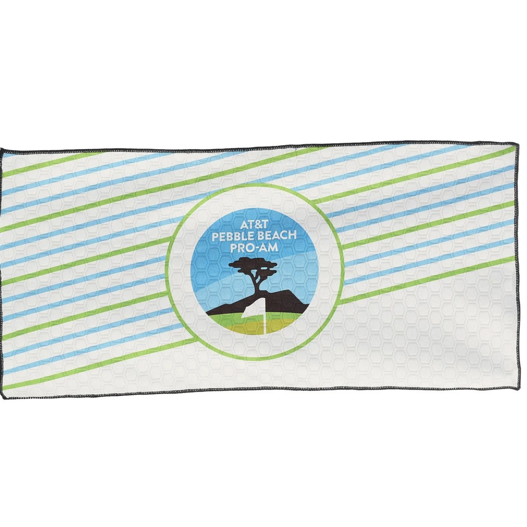 Fashion Pebble Beach At&T Pro-Am Strip Towel By Devant