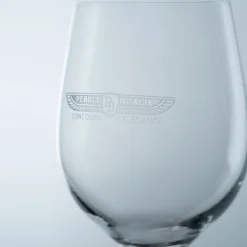 Fashion Pebble Beach Concours D'Elegance Set Of 2 Red Wine Glasses