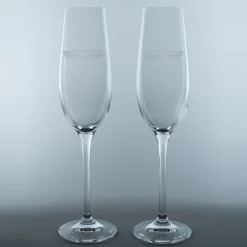 Online Pebble Beach Concours D'Elegance Set Of 2 Champagne Flutes