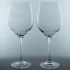 Clearance Pebble Beach Concours D'Elegance Set Of 2 Red Wine Glasses