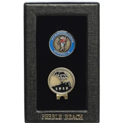 Outlet Pebble Beach Del Monte Golf Course Hat Clip & Ball Marker Set