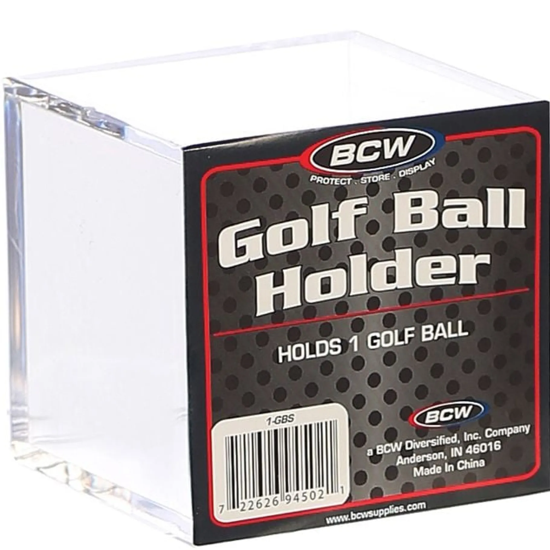 Clearance Pebble Beach Golf Ball Lucite Display Holder