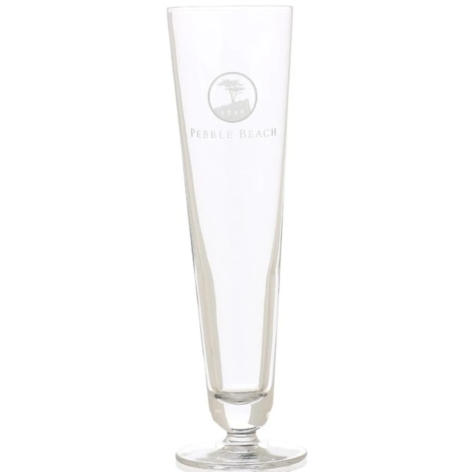 New Pebble Beach 11 Inch Crescendo Pilsner Glass Fine Barware Collection