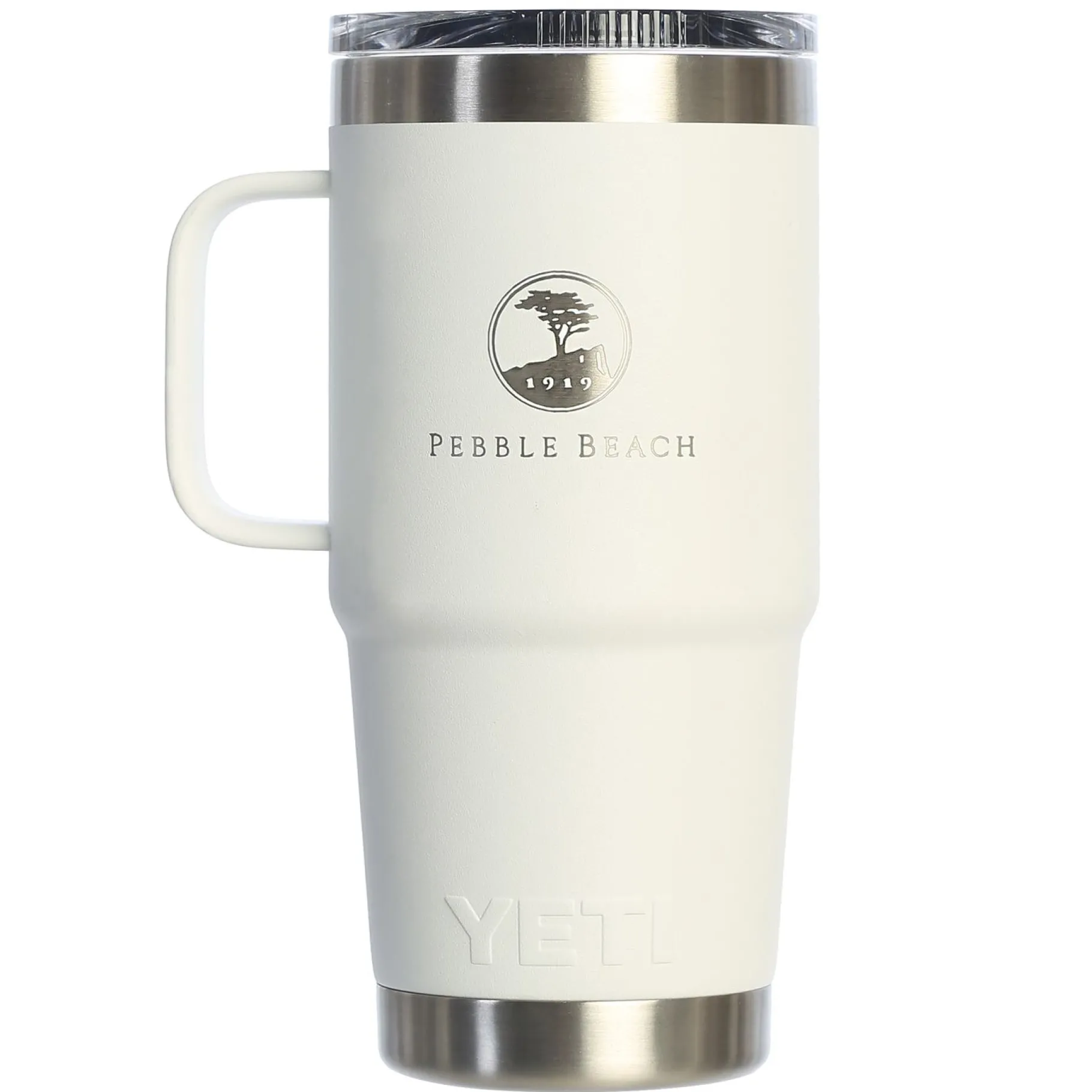 Hot Pebble Beach 20 Oz Handle Travel Mug By Yeti