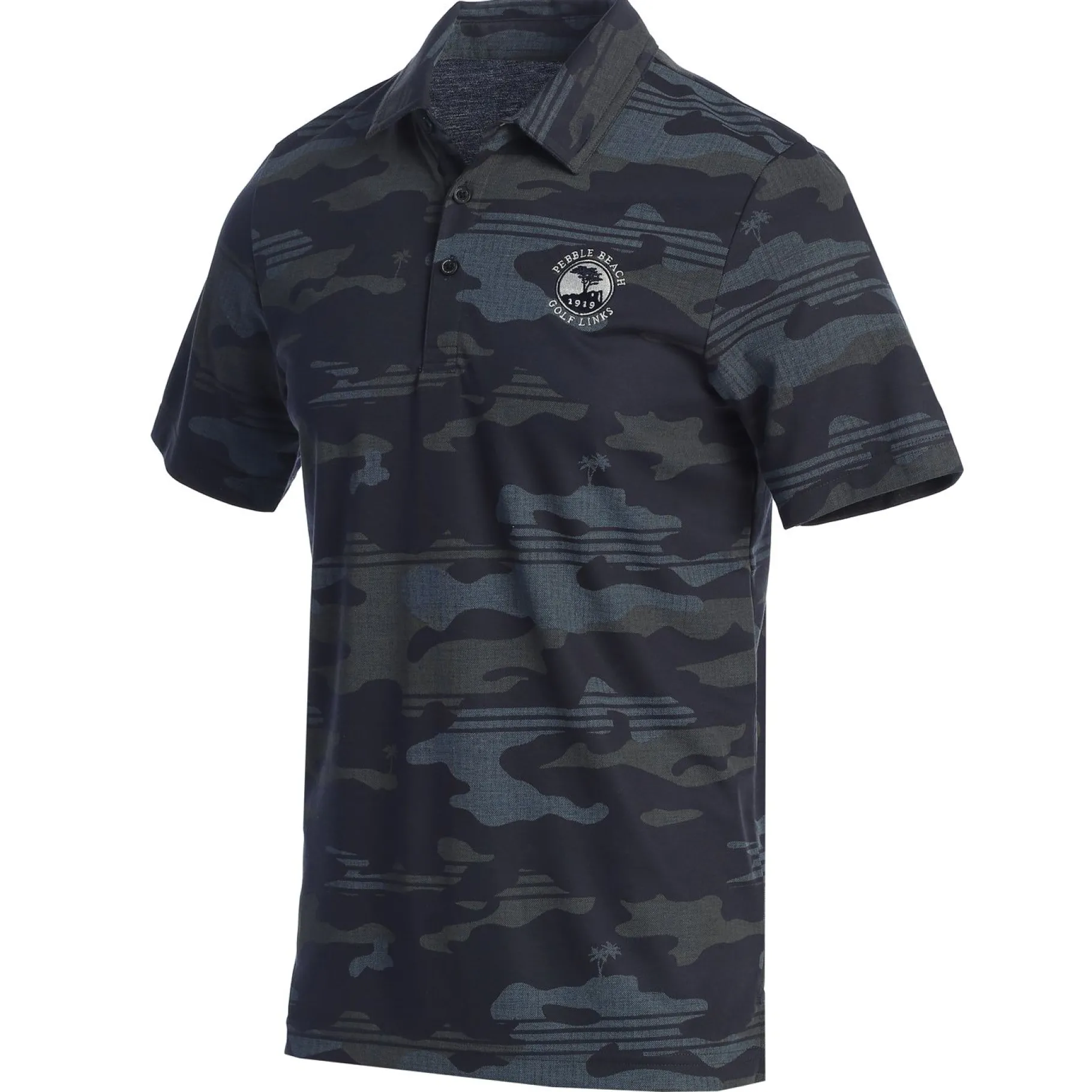 Hot Pebble Beach Beachside Stealth Polo By Travis Mathew
