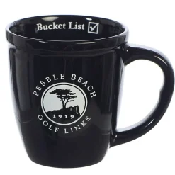 Fashion Pebble Beach Bucket List Mug