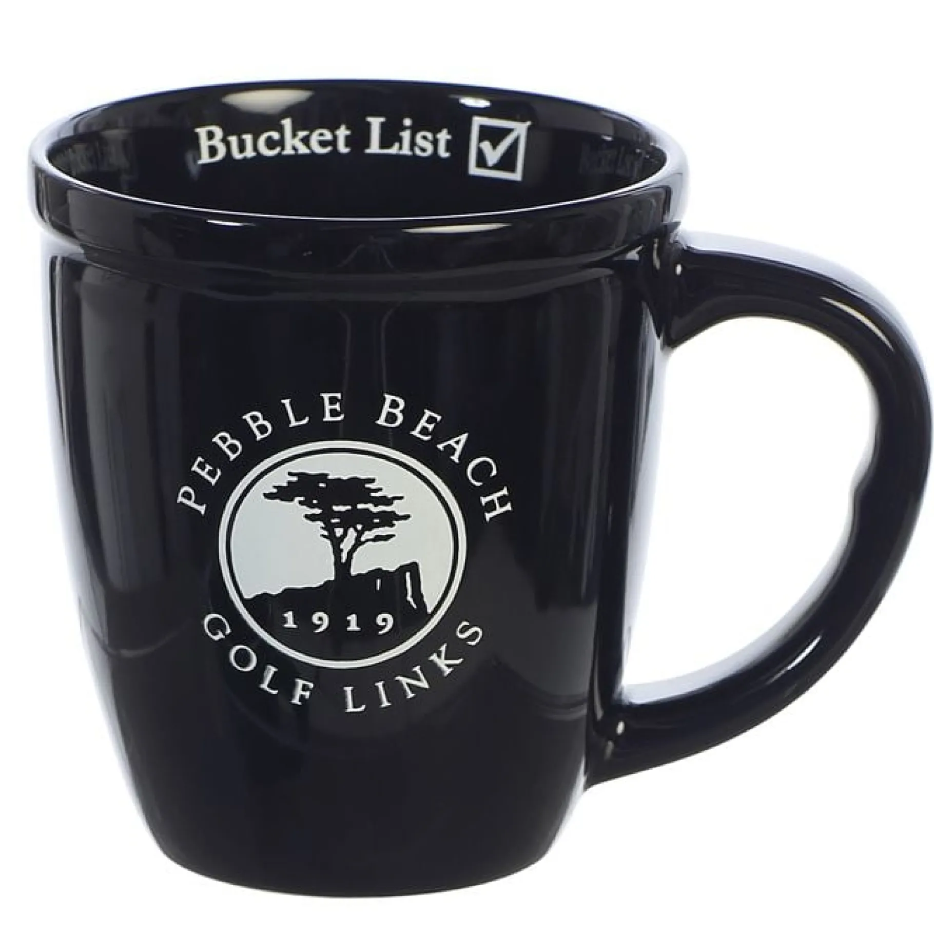 Fashion Pebble Beach Bucket List Mug
