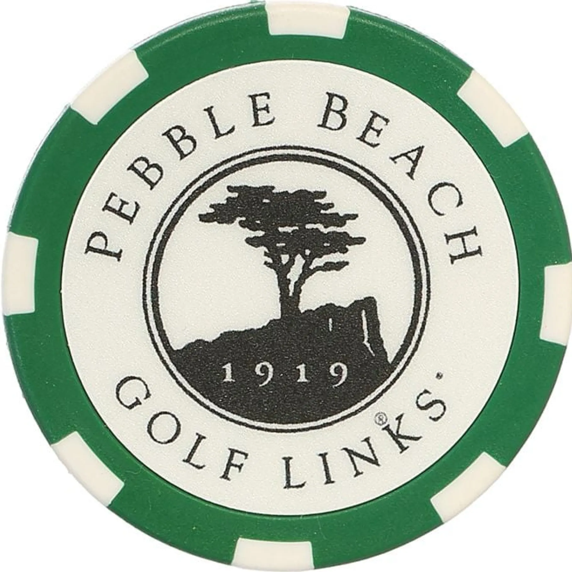Outlet Pebble Beach Collectible Poker Chip