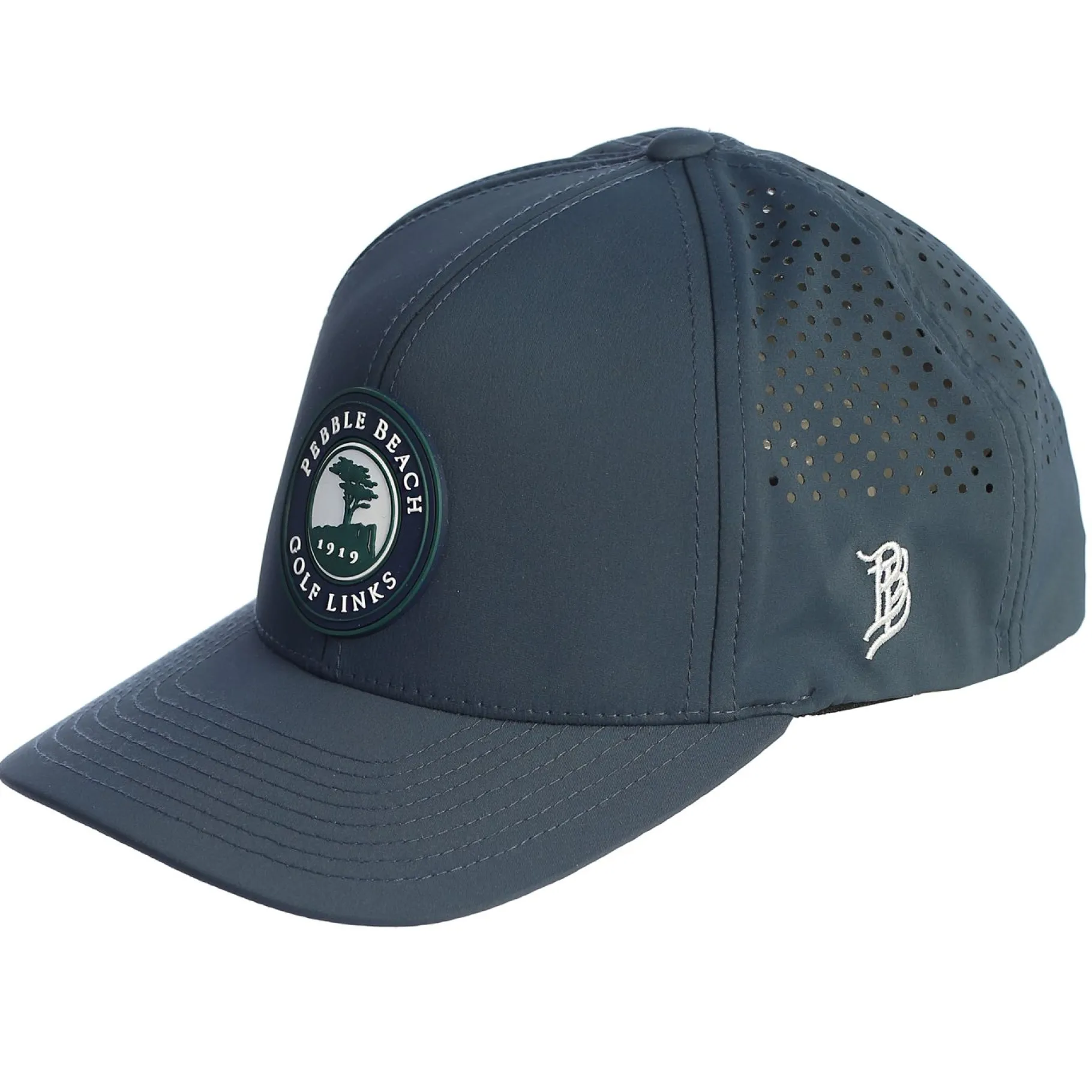 Clearance Pebble Beach Curved Rogue Performance Hat By Branded Bills