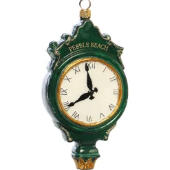 Online Pebble Beach 3D Clock Ornament By Joy To The World Collectibles