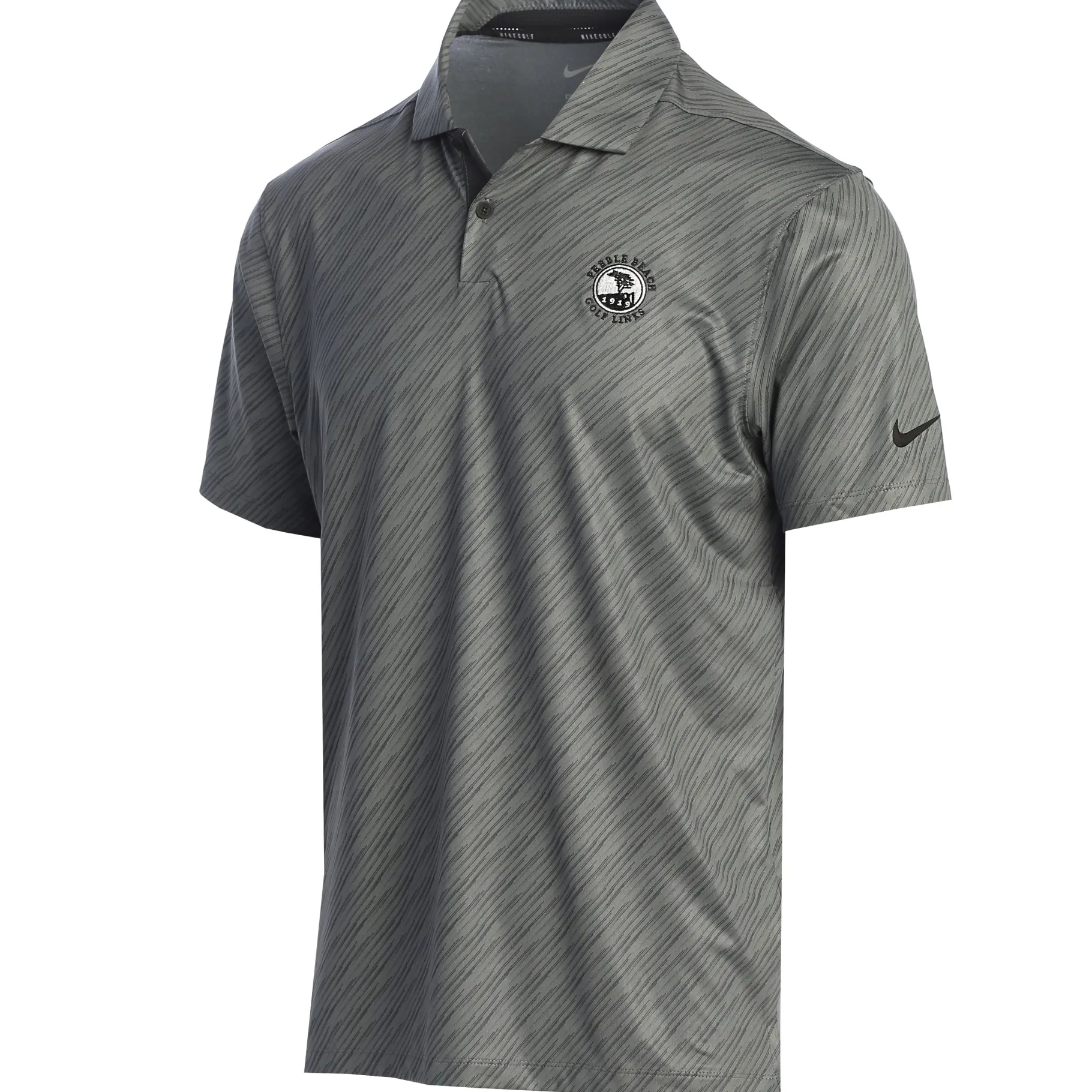 Best Pebble Beach Dri-Fit Vapor Stripe Polo By Nike