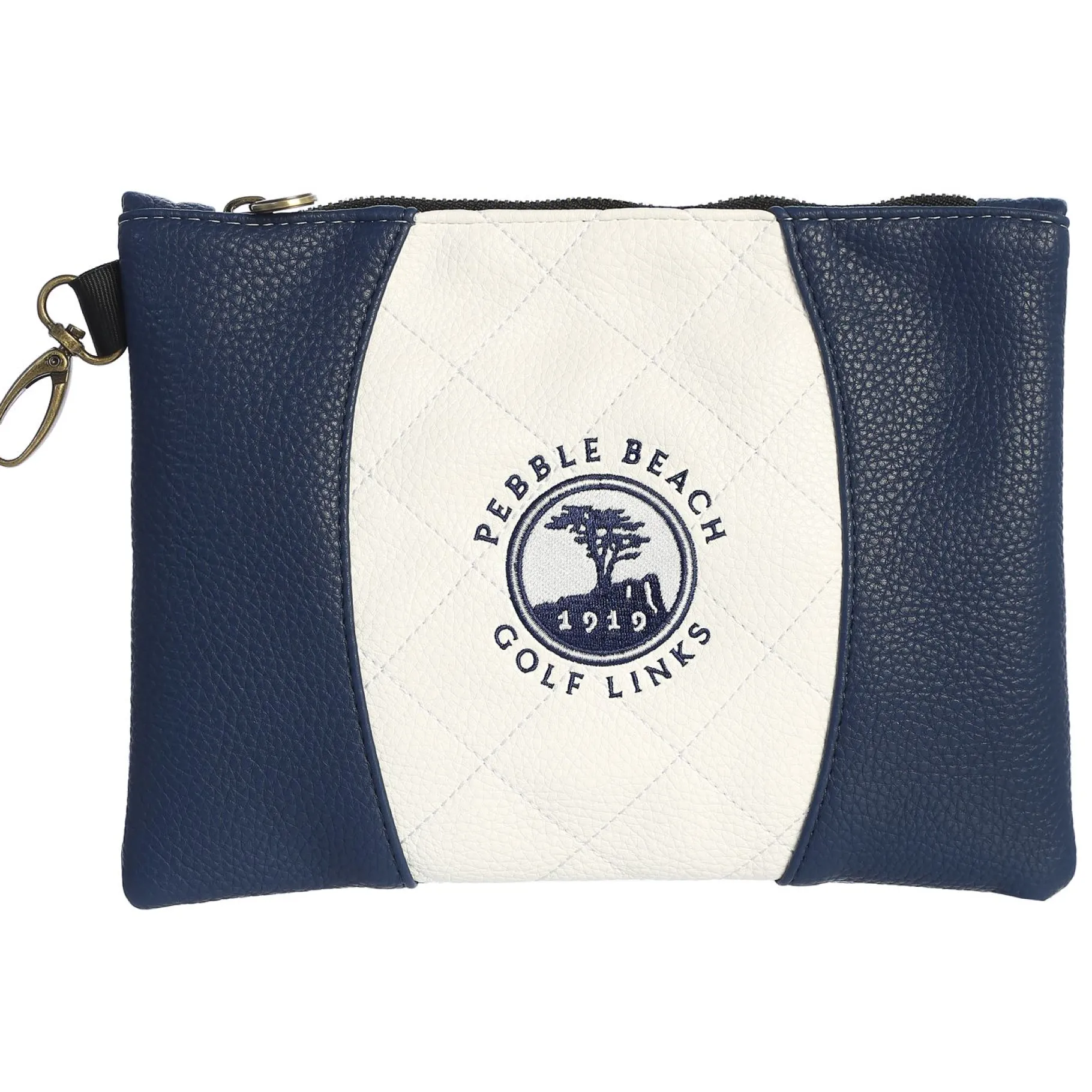 Fashion Pebble Beach Elite Continental Zipper Pouch By Prg