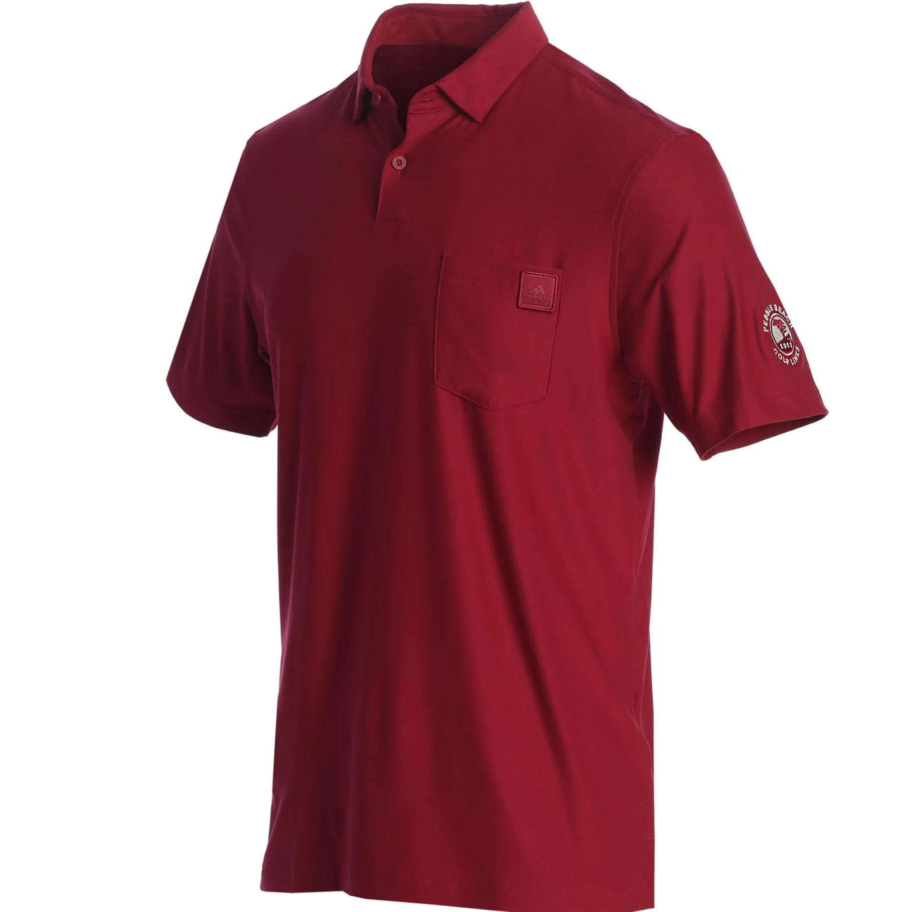 Outlet Pebble Beach Fall Tones Go-To Pocket Polo By Adidas