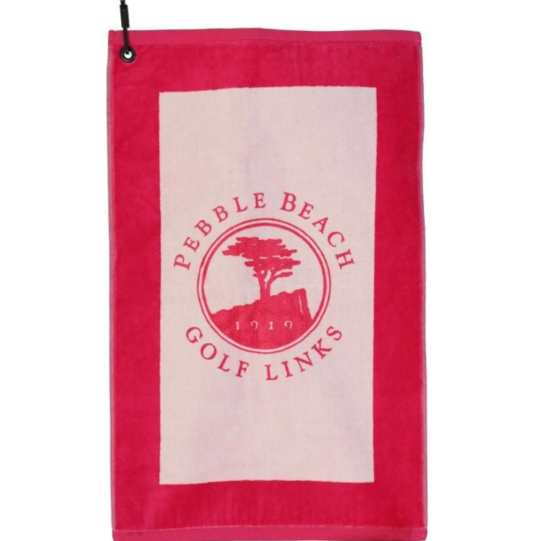 New Pebble Beach Golf Links Towel In Pink