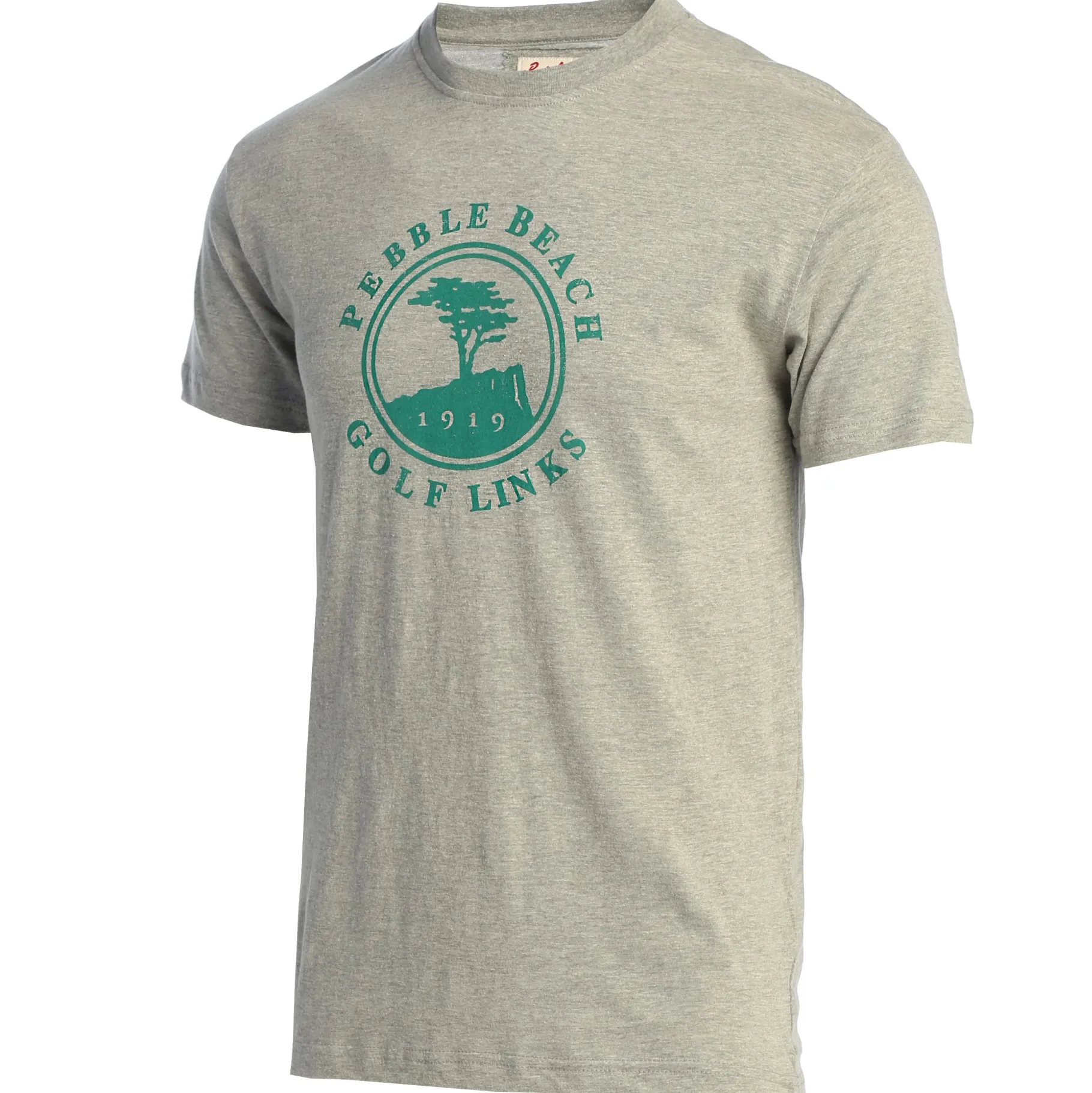 Best Pebble Beach Heather Comfort Logo Tee By American Needle
