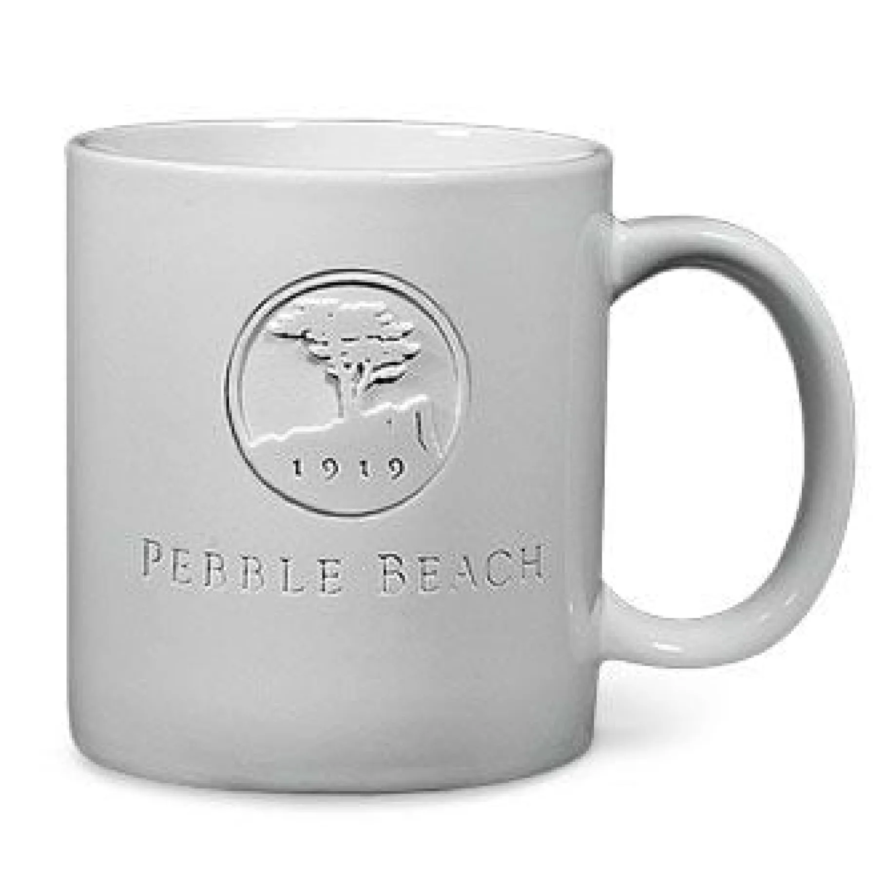 Fashion Pebble Beach Heritage Logo 19-Ounce Ceramic Mug
