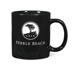 Fashion Pebble Beach Heritage Logo 19-Ounce Ceramic Mug