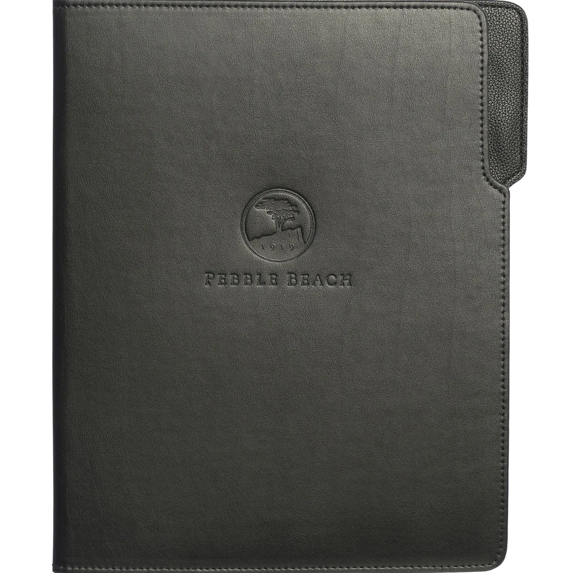 Online Pebble Beach Logo Leather Padfolio