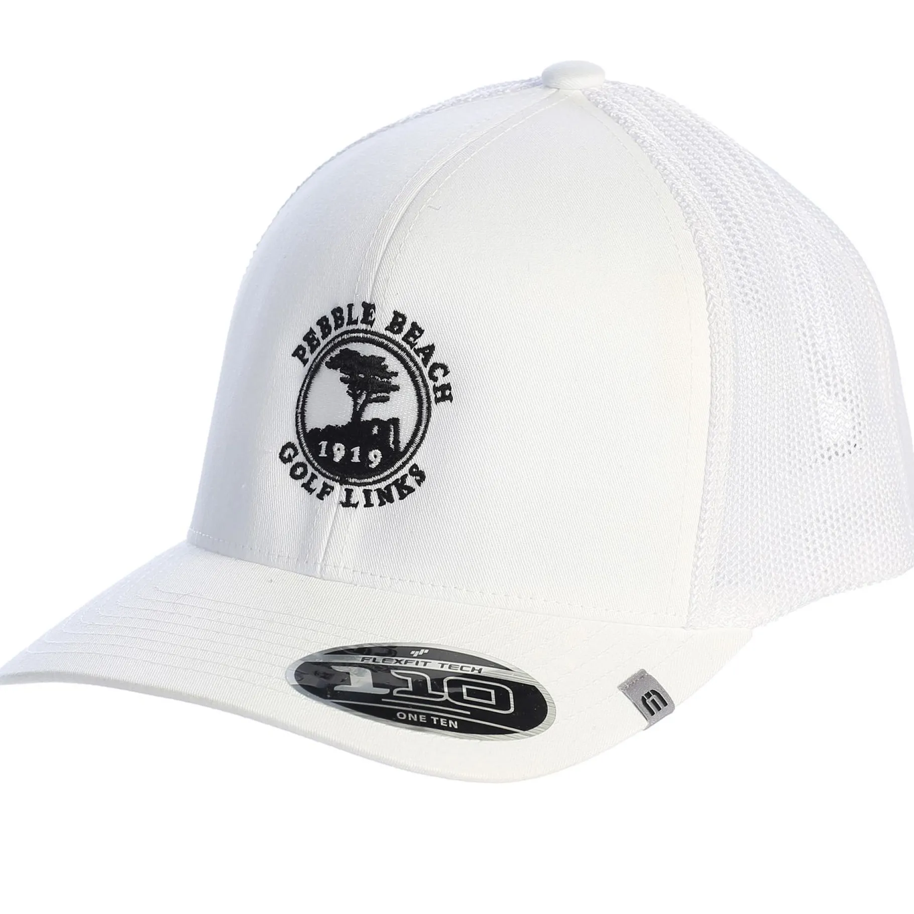 New Pebble Beach Logo Widder Snap Back Hat By Travis Mathew