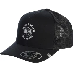 New Pebble Beach Logo Widder Snap Back Hat By Travis Mathew