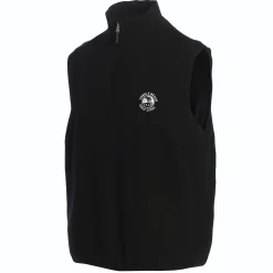 Clearance Pebble Beach Men's Baruffa Merino 1/4 Zip Windvest By Fairway & Greene