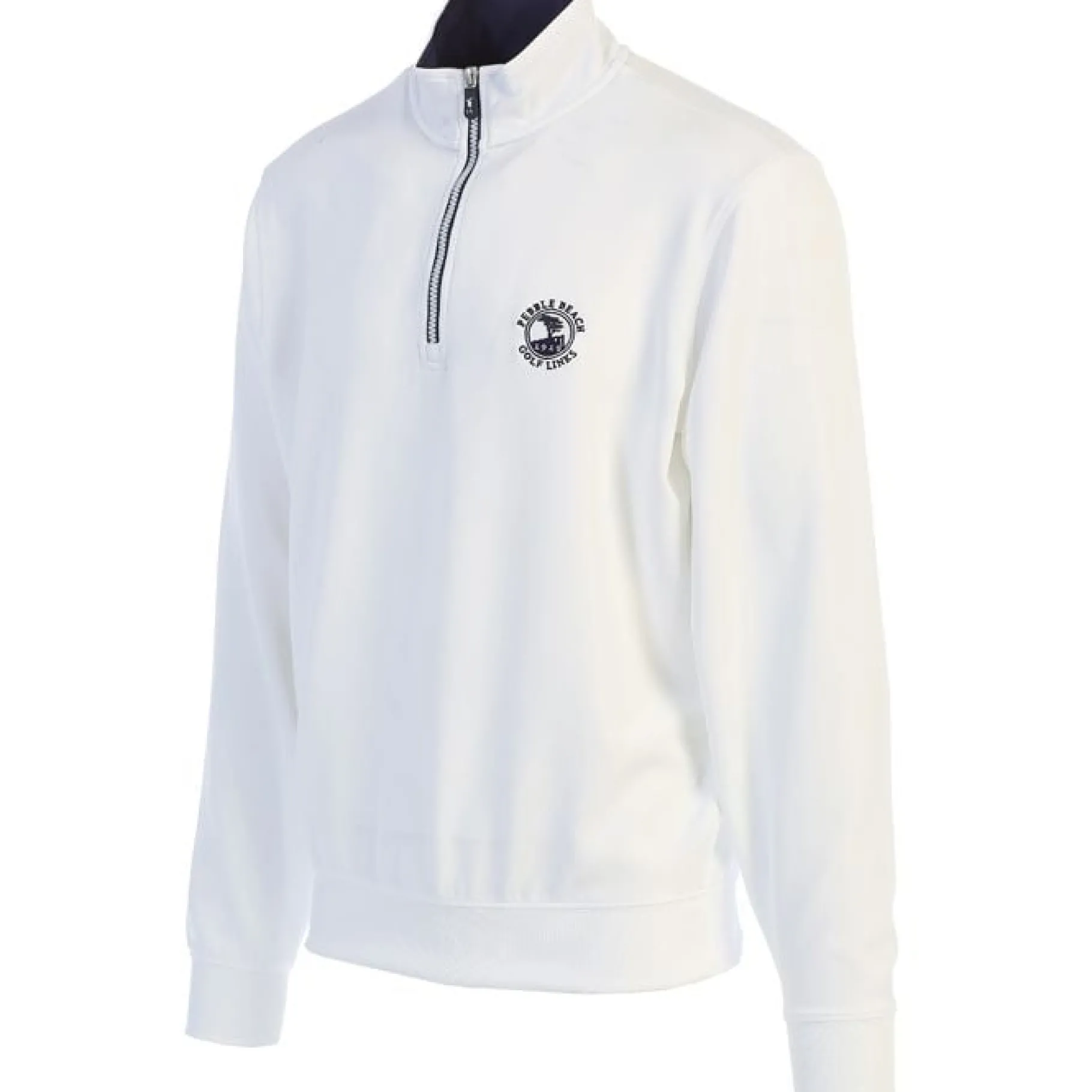 New Pebble Beach Men's "Caves" 1/4 Zip Pullover By Fairway & Greene