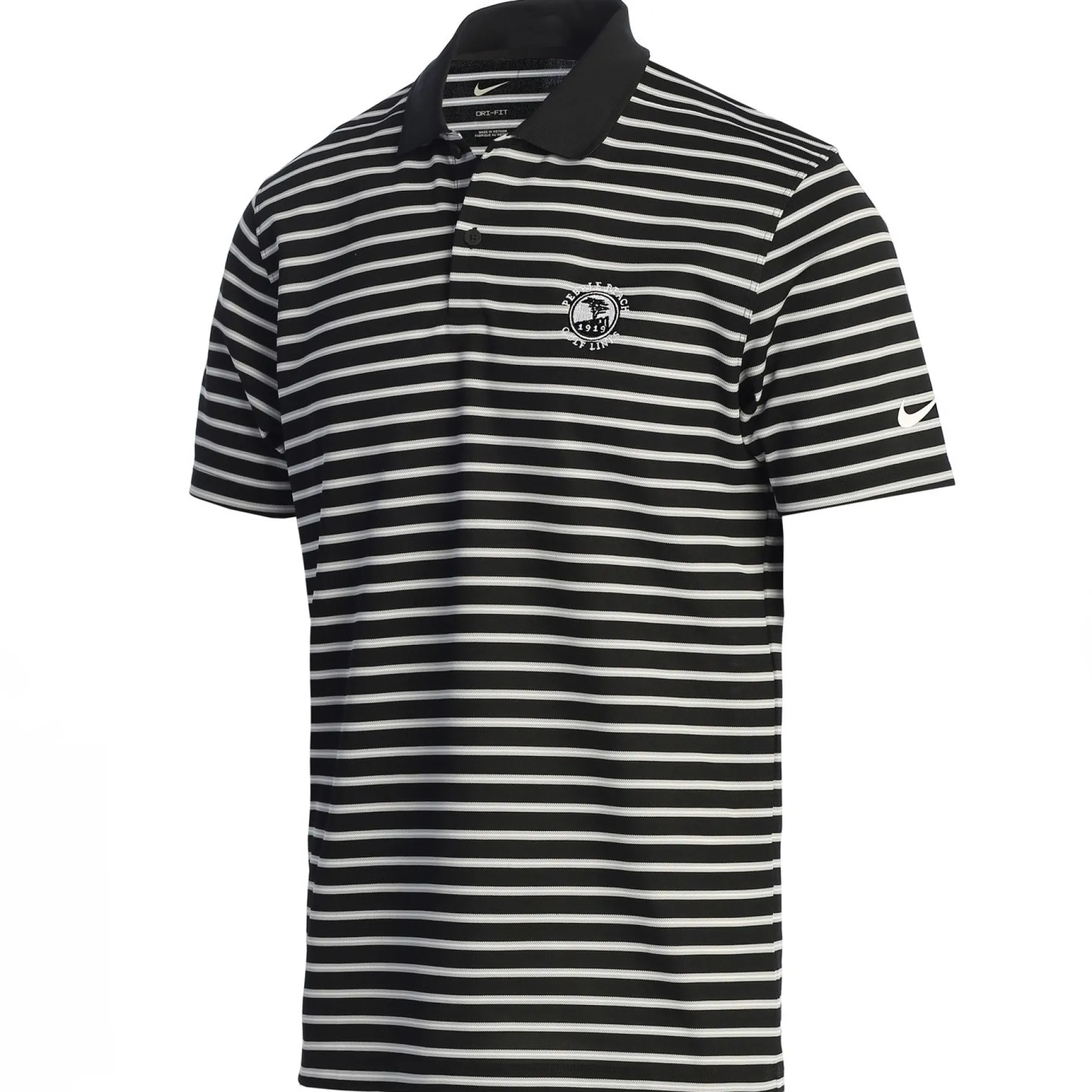 Online Pebble Beach Men's Dri-Fit Wide Stripe Polo By Nike