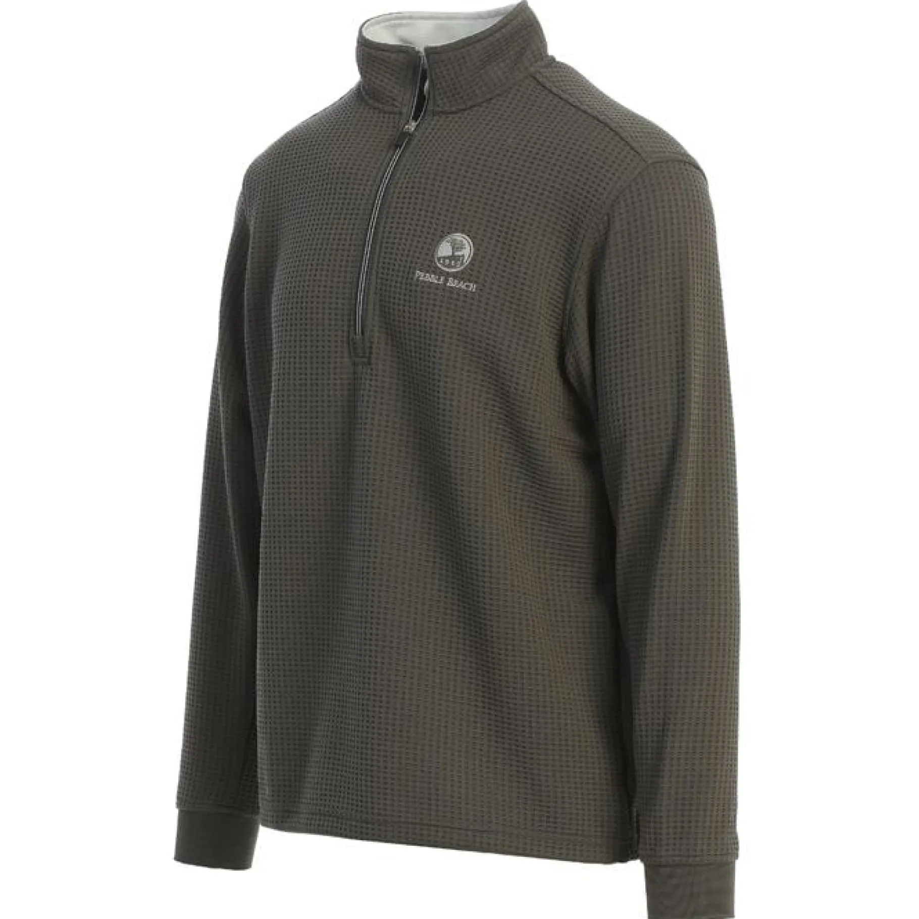 Online Pebble Beach Men's Golf Optic 1/4 Zip By Straight Down