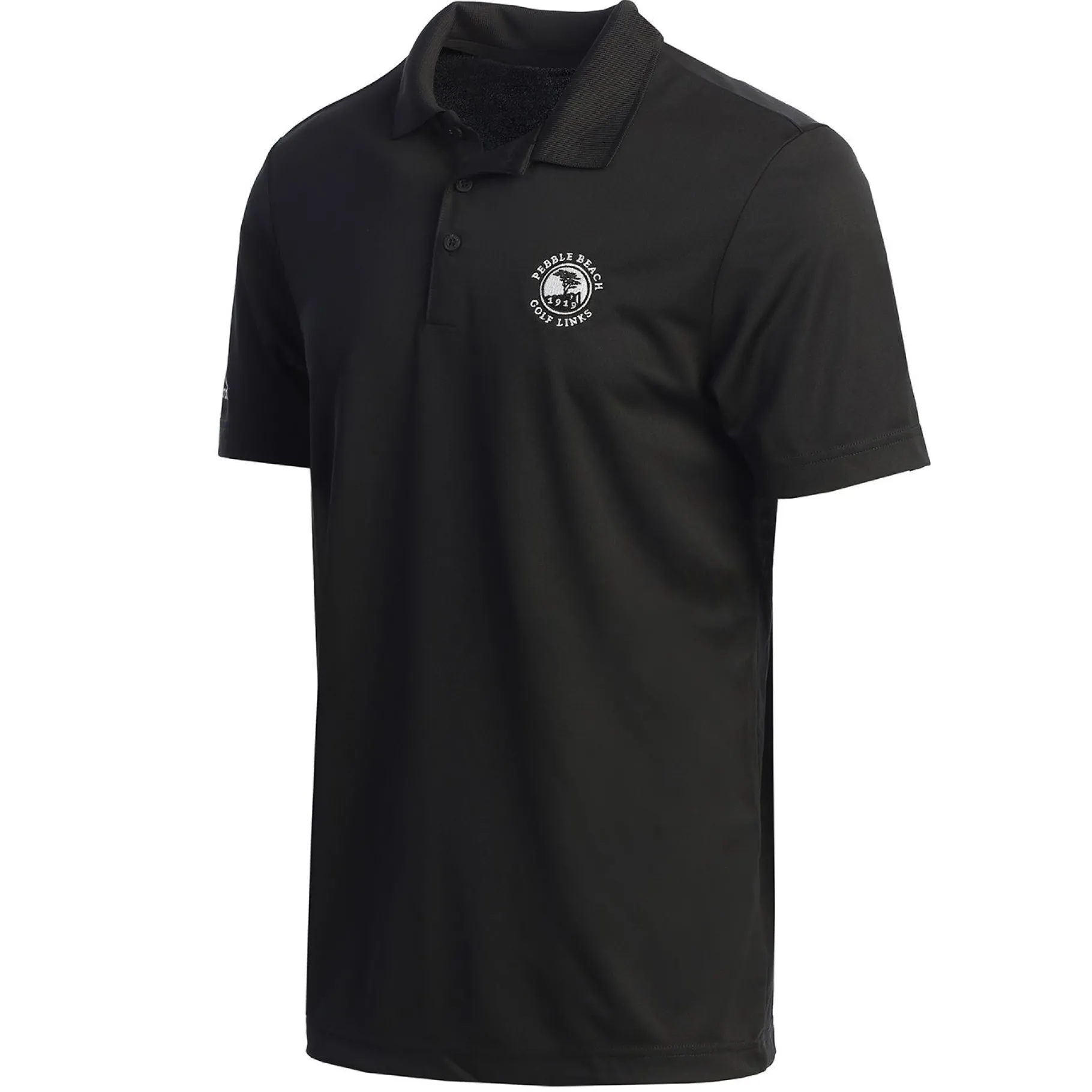 Sale Pebble Beach Men's Solid Performance Polo By Adidas