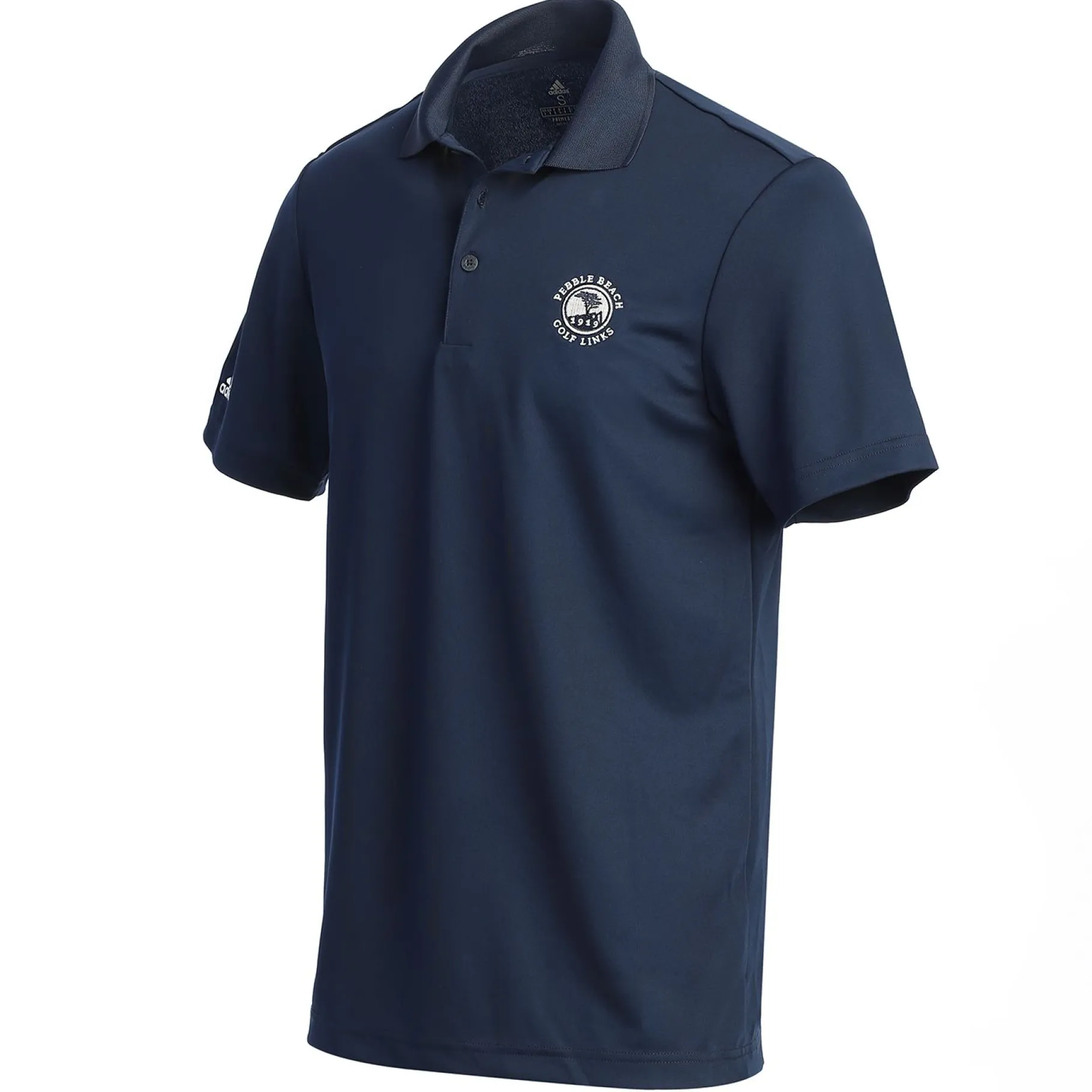 Sale Pebble Beach Men's Solid Performance Polo By Adidas