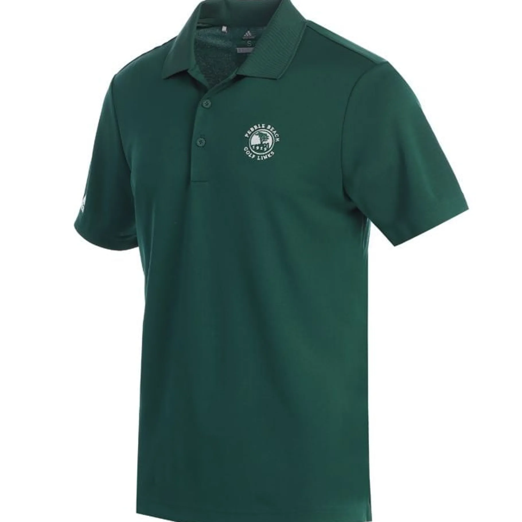 Sale Pebble Beach Men's Solid Performance Polo By Adidas