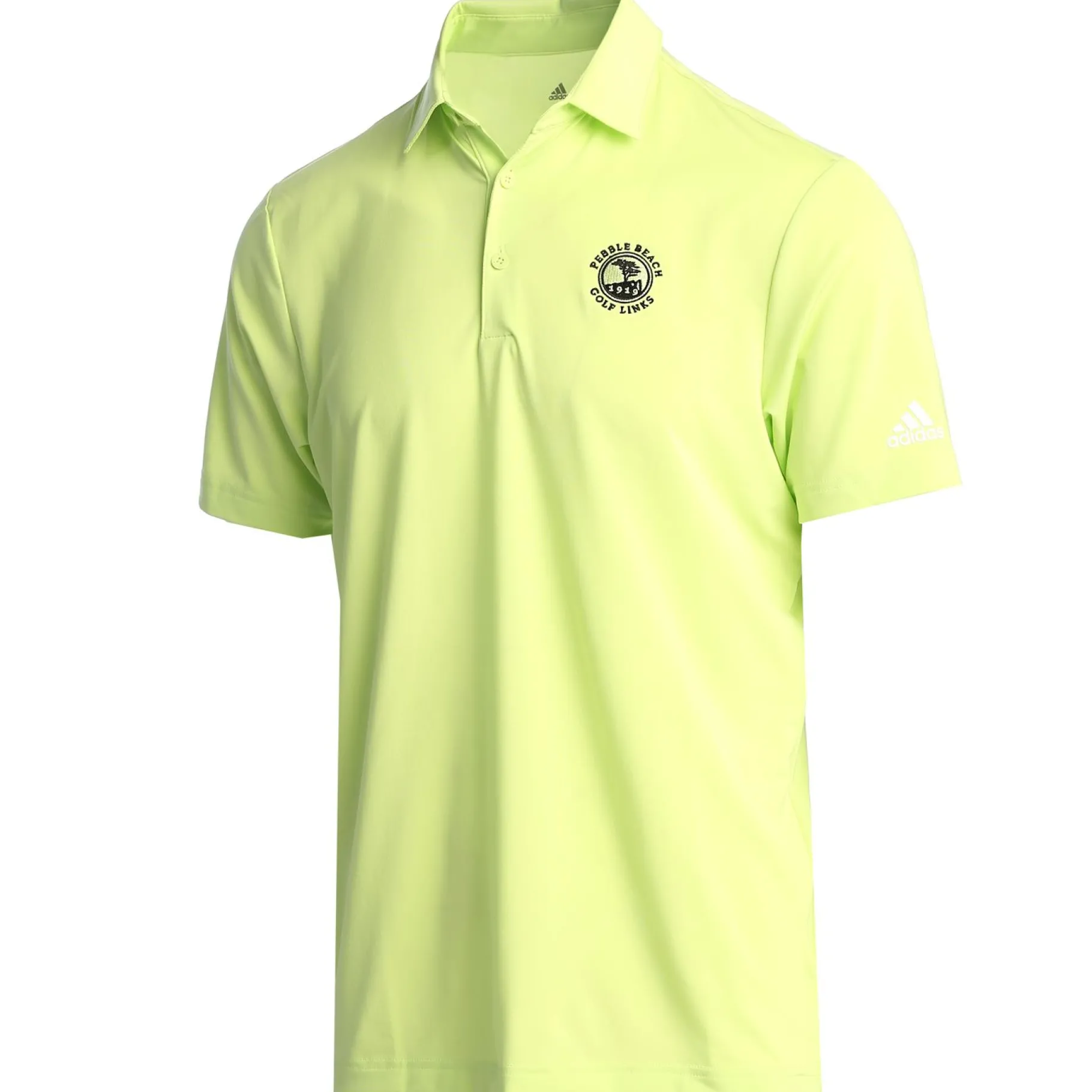 Hot Pebble Beach Men's Ultimate365 Pulse Green Polo By Adidas