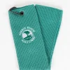 Fashion Pebble Beach Micro Scrubber Golf Towel
