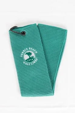 Fashion Pebble Beach Micro Scrubber Golf Towel