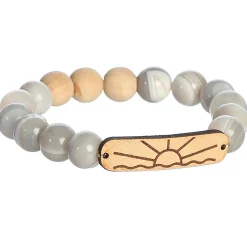 Clearance Pebble Beach Outfitters Beaded Bracelet By Freshwater Designs