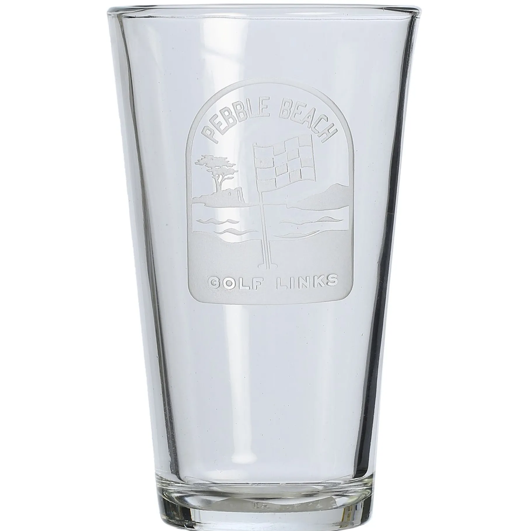 Sale Pebble Beach Pin Flag Scene Pint Glass