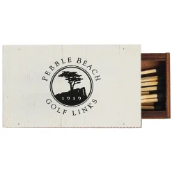 Online Pebble Beach Pin Flag Scene Match Box