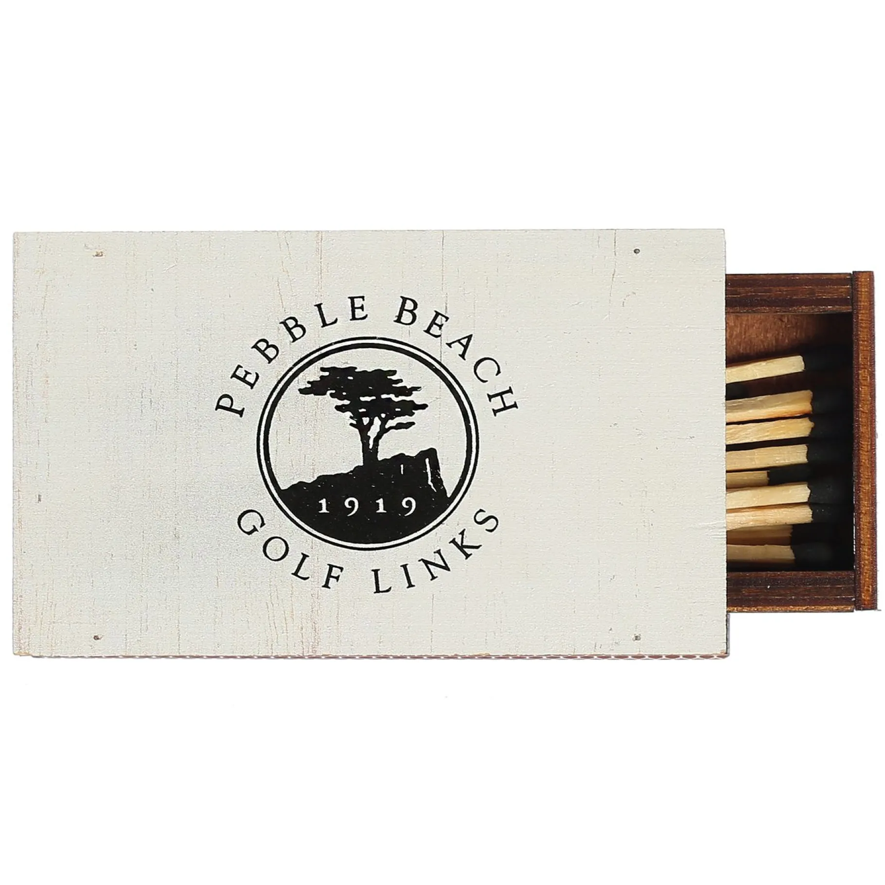 Online Pebble Beach Pin Flag Scene Match Box