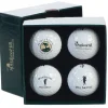 Hot Pebble Beach Resorts Four Course Golf Ball Set By Taylormade