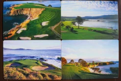 New Pebble Beach Scenic Placemat Set Of 4