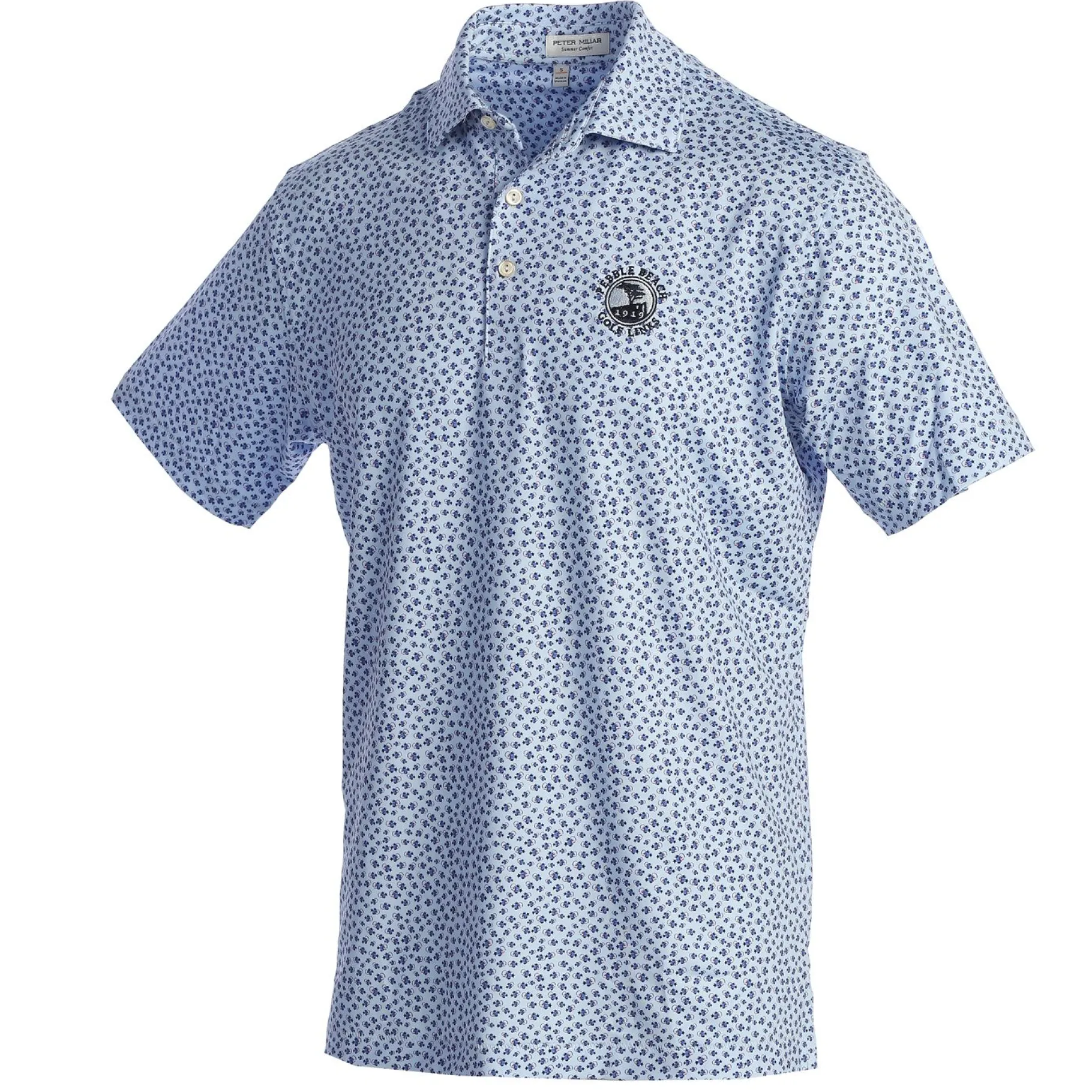Hot Pebble Beach Shave Ice Polo By Peter Millar