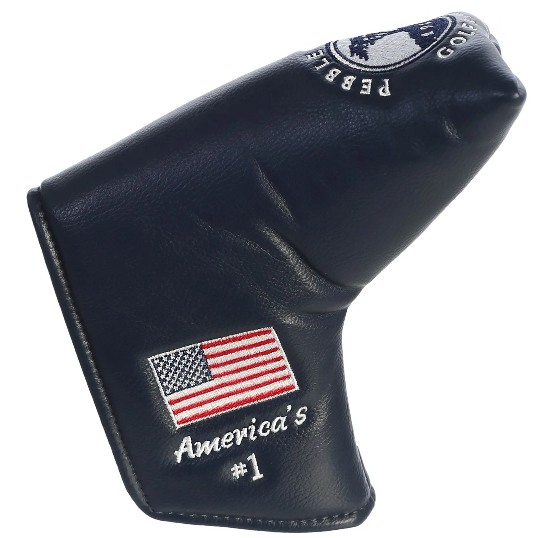 New Pebble Beach Solid Blade Putter Cover By Prg
