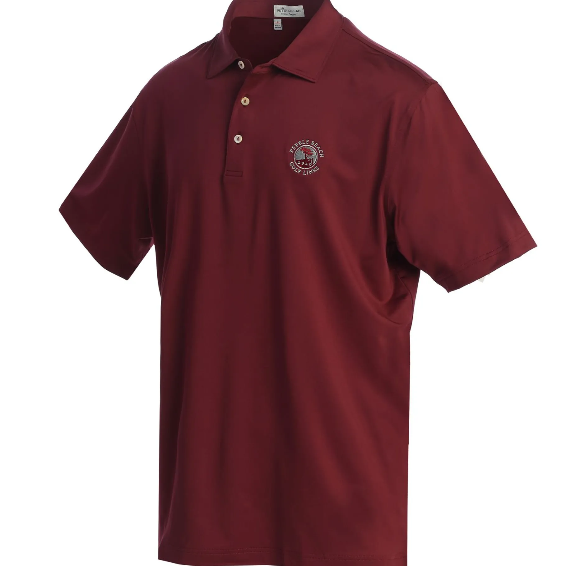 Discount Pebble Beach Solid Polo By Peter Millar