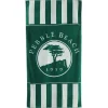 Fashion Pebble Beach Striped Beach Towel