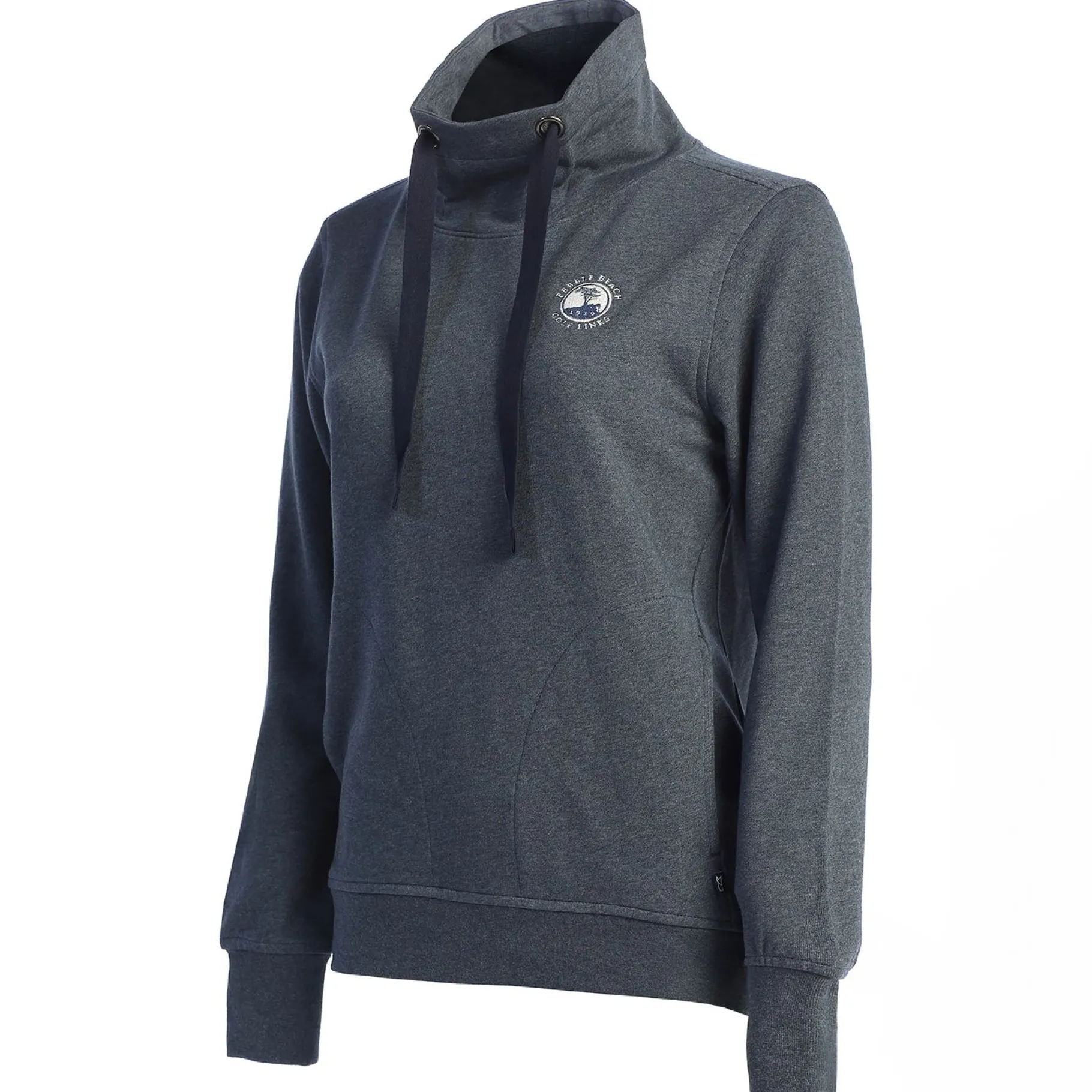 Sale Pebble Beach Women's Funnel Neck Sweatshirt By Cutter & Buck