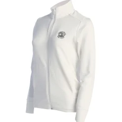Clearance Pebble Beach Women's Textured Full Zip Jacket By Adidas
