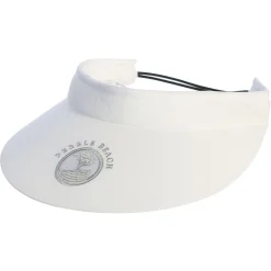 Clearance Pebble Beach Women's Wide Brim Slide Strap Visor By Vimhue