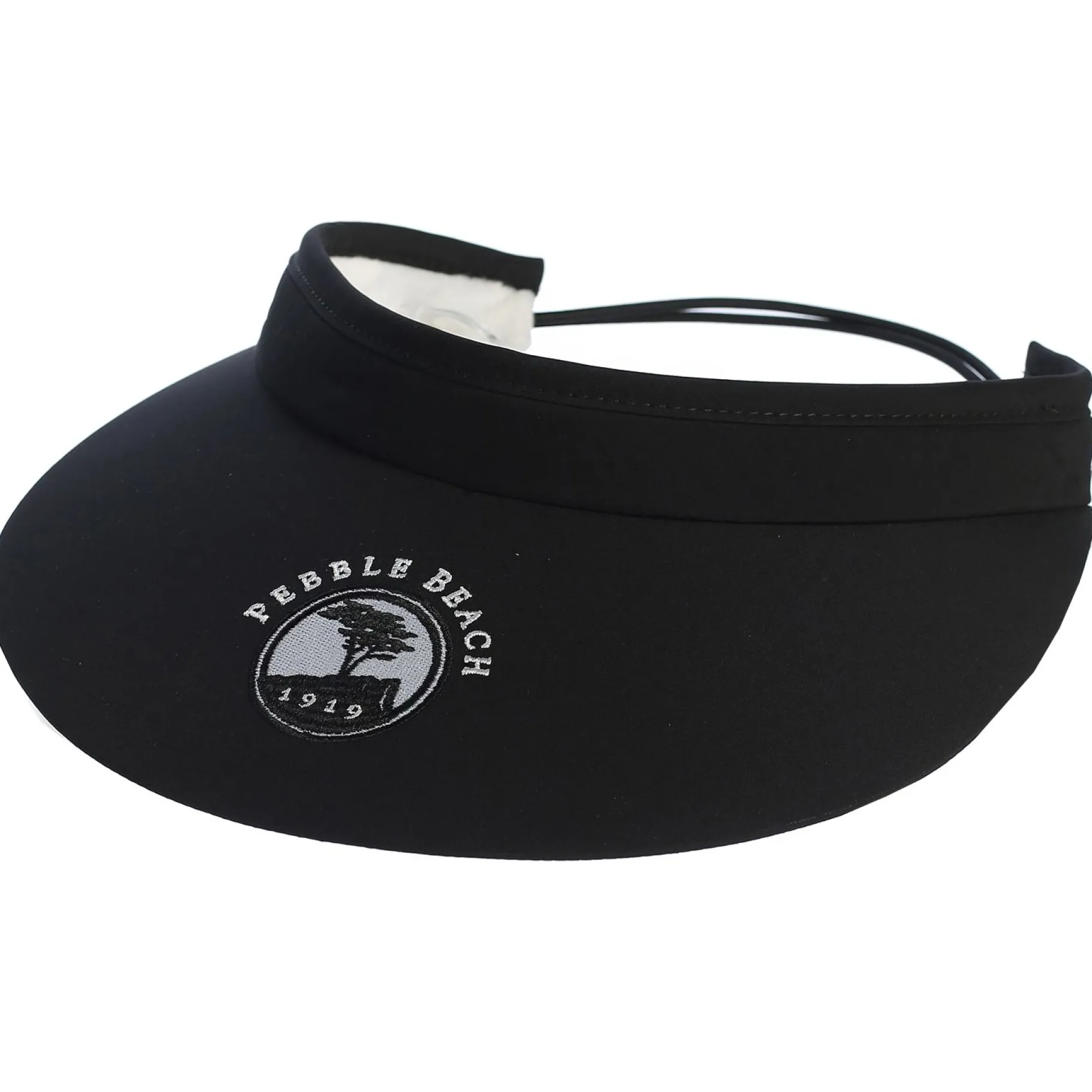 Clearance Pebble Beach Women's Wide Brim Slide Strap Visor By Vimhue