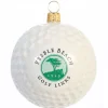 Fashion Pebble Beach Pick Your Course Golf Ball Holiday Ornament By Joy To The World Collectibles